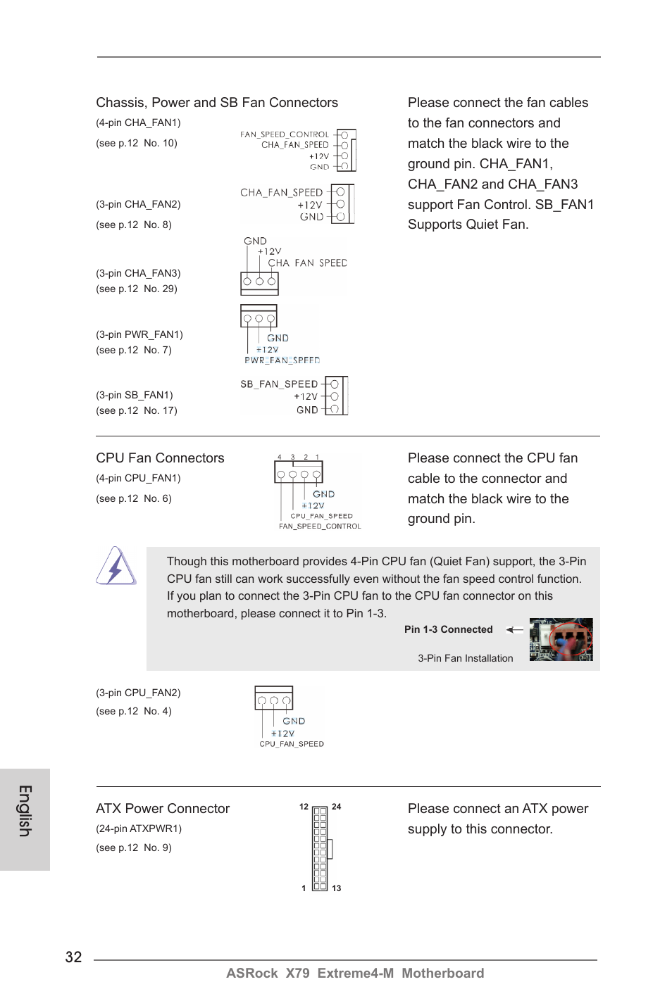 English | ASRock X79 Extreme4-M User Manual | Page 32 / 229