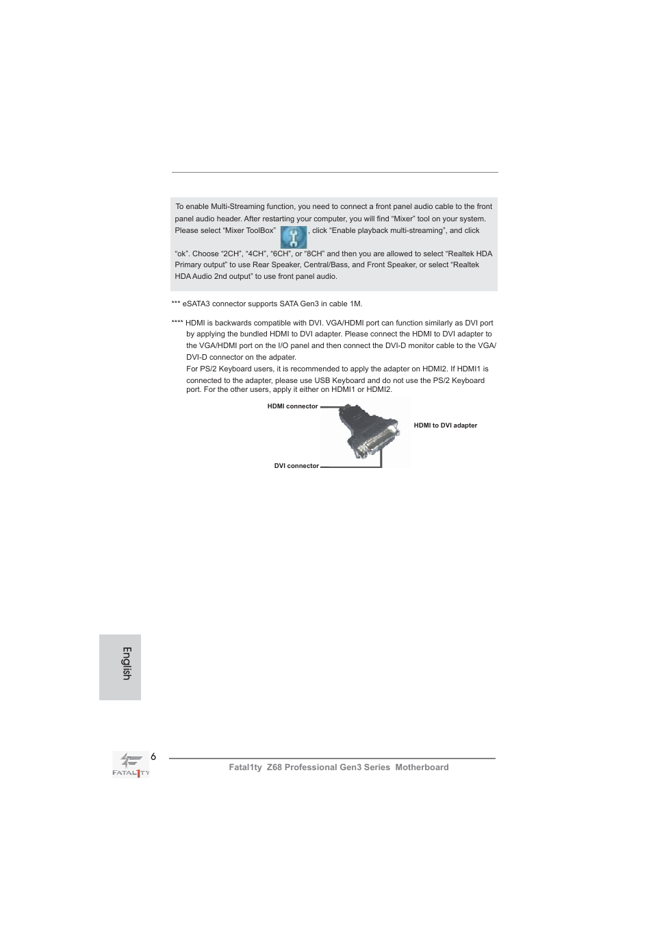 English | ASRock Fatal1ty Z68 Professional Gen3 User Manual | Page 6 / 317