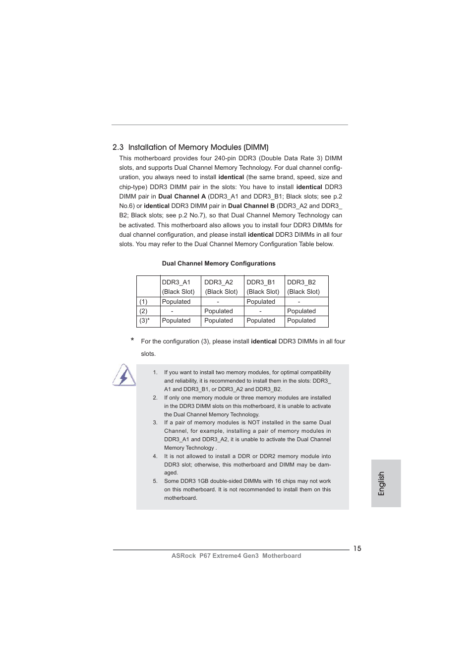 ASRock P67 Extreme4 Gen3 User Manual | Page 15 / 304