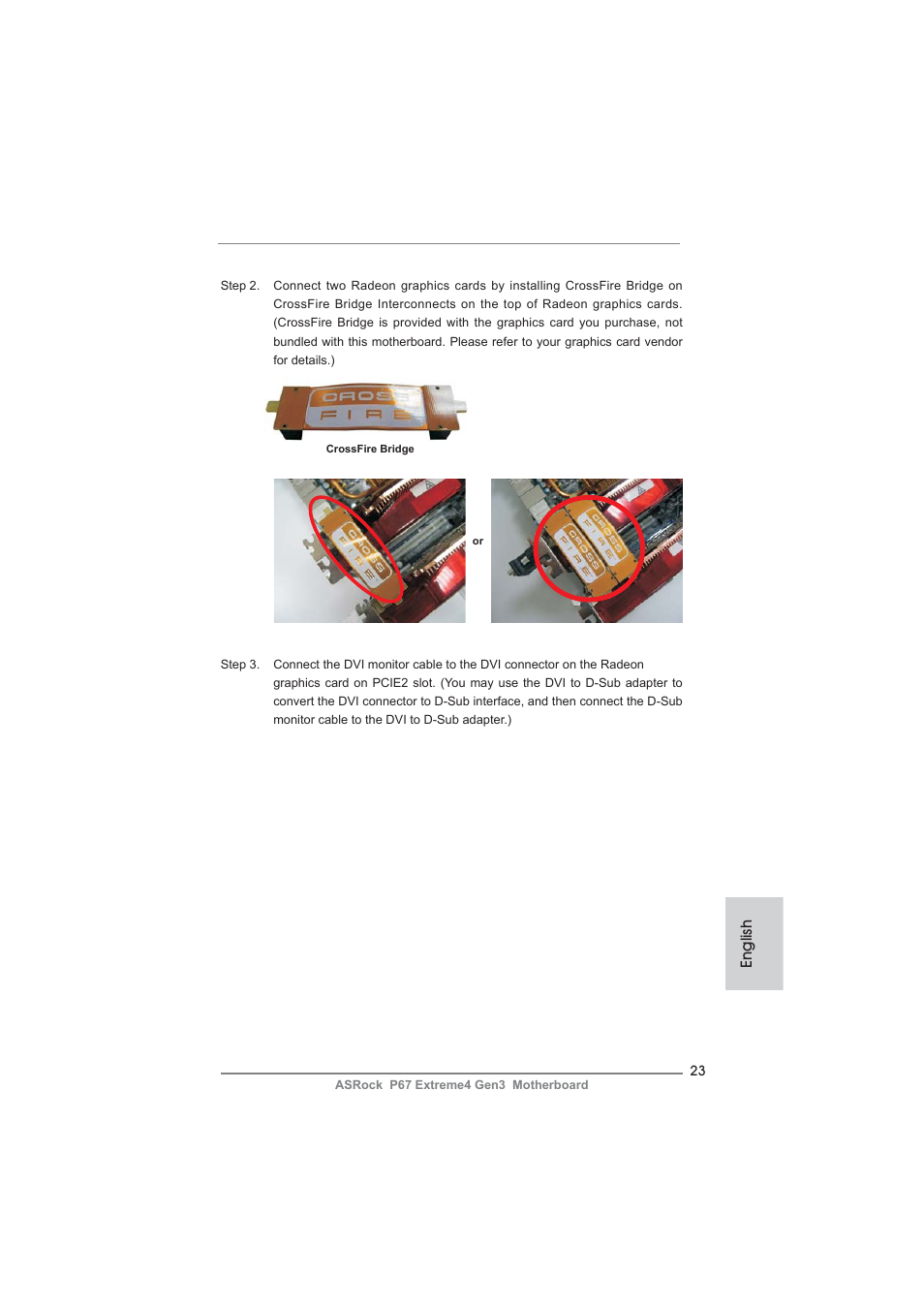 English | ASRock P67 Extreme4 Gen3 User Manual | Page 23 / 304