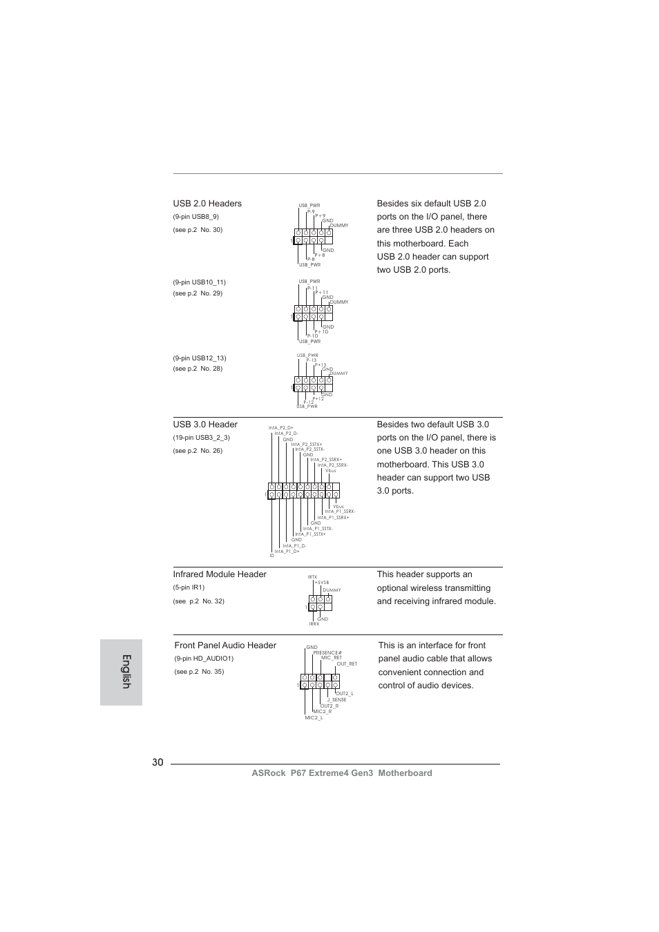 English | ASRock P67 Extreme4 Gen3 User Manual | Page 30 / 304