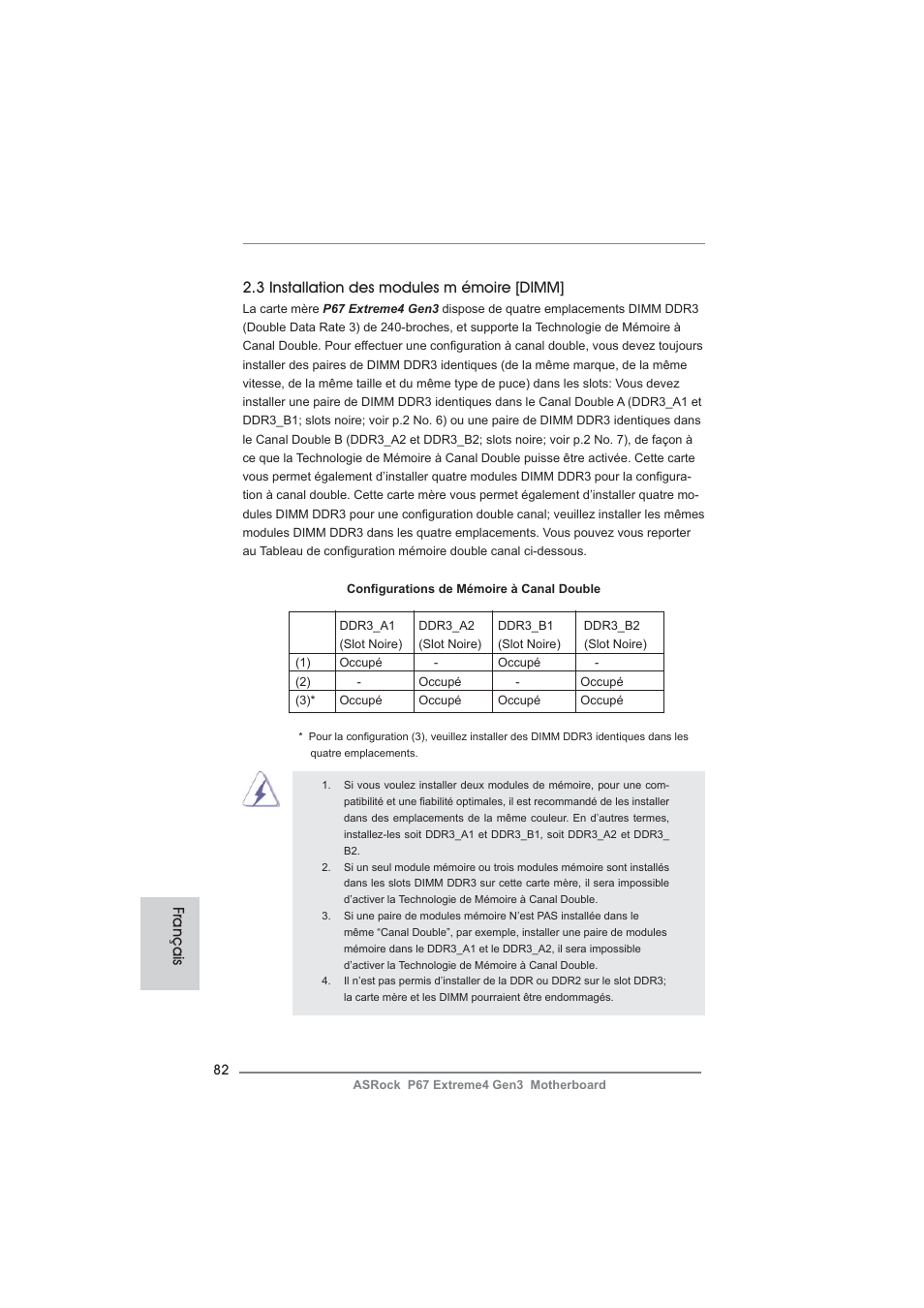 ASRock P67 Extreme4 Gen3 User Manual | Page 82 / 304