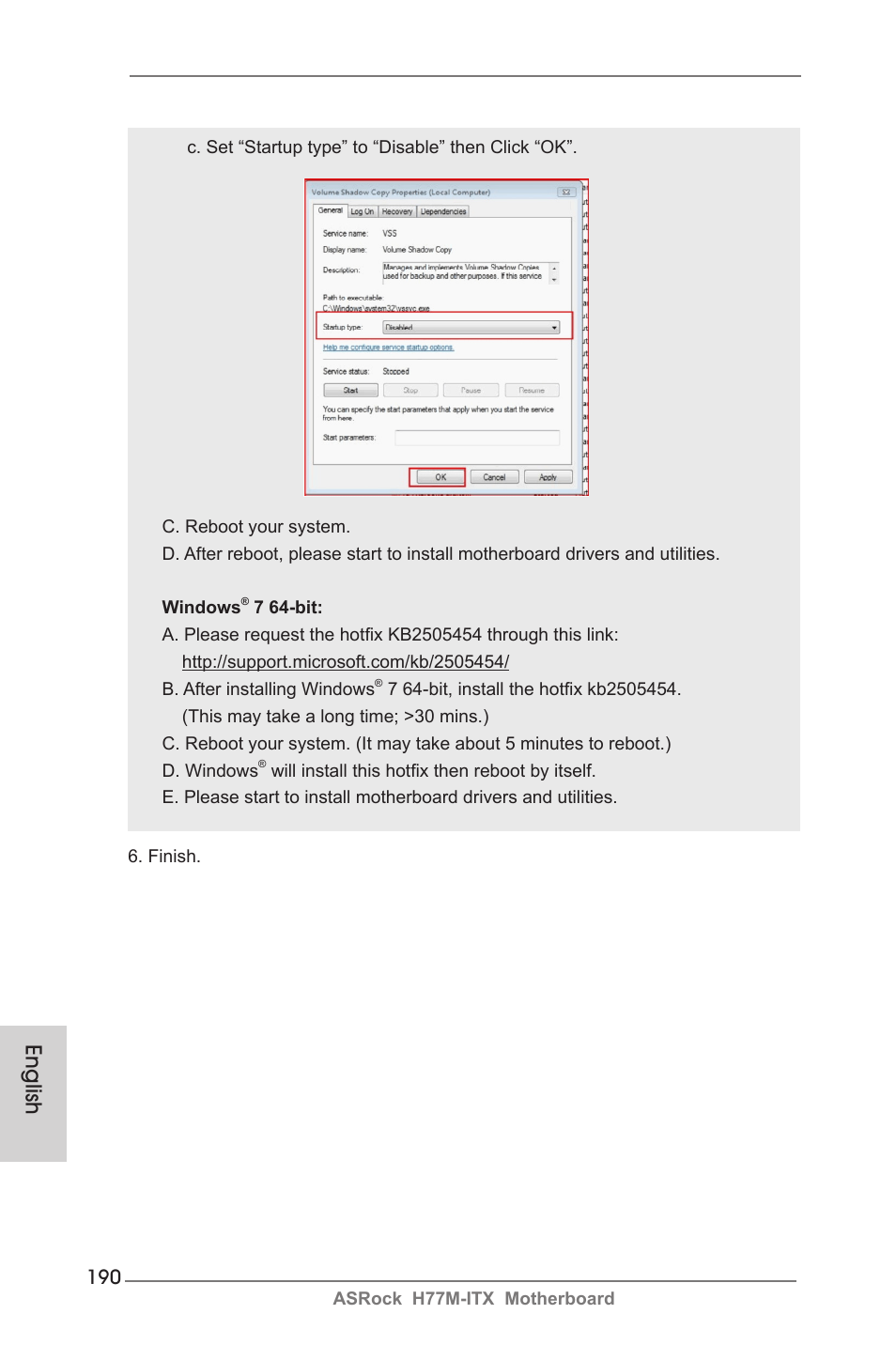 English | ASRock H77M-ITX User Manual | Page 190 / 190