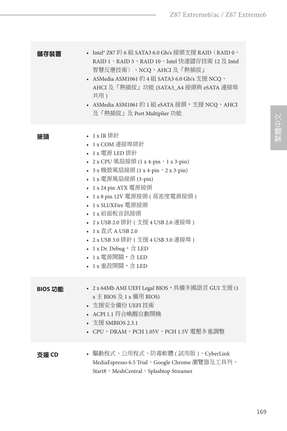 ASRock Z87 Extreme6 User Manual | Page 171 / 196