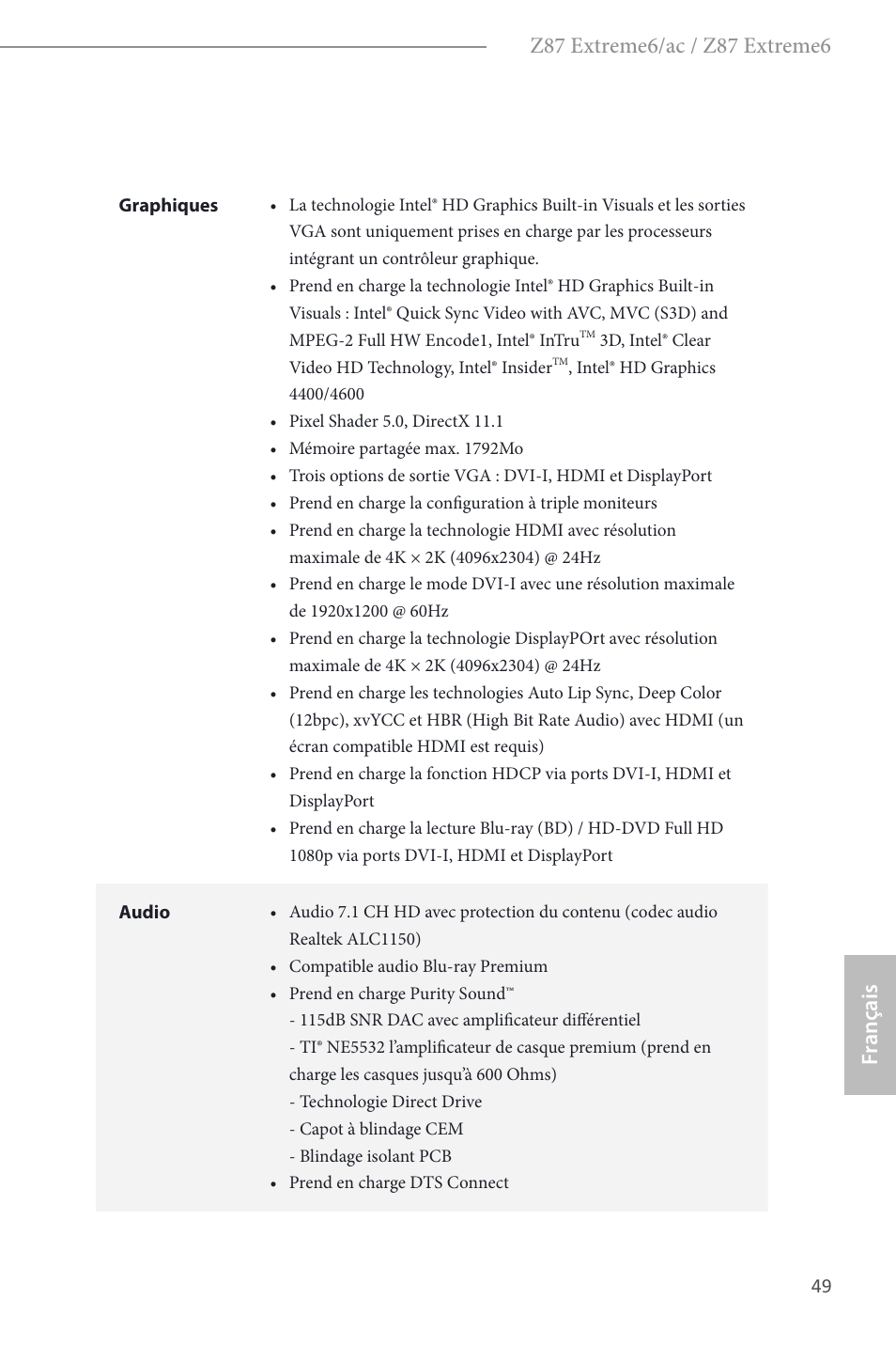 ASRock Z87 Extreme6 User Manual | Page 51 / 196