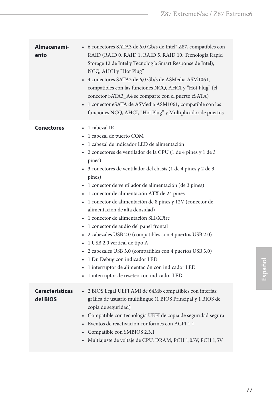 ASRock Z87 Extreme6 User Manual | Page 79 / 196