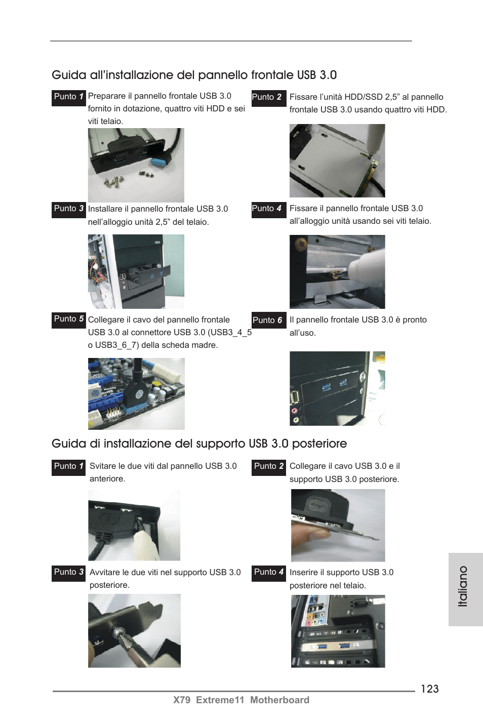 Italiano | ASRock X79 Extreme11 User Manual | Page 123 / 270