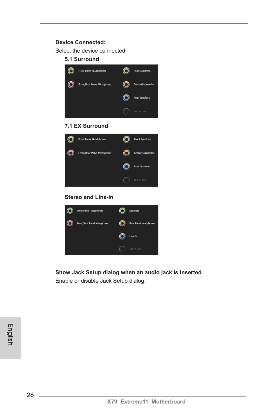 English | ASRock X79 Extreme11 User Manual | Page 26 / 270