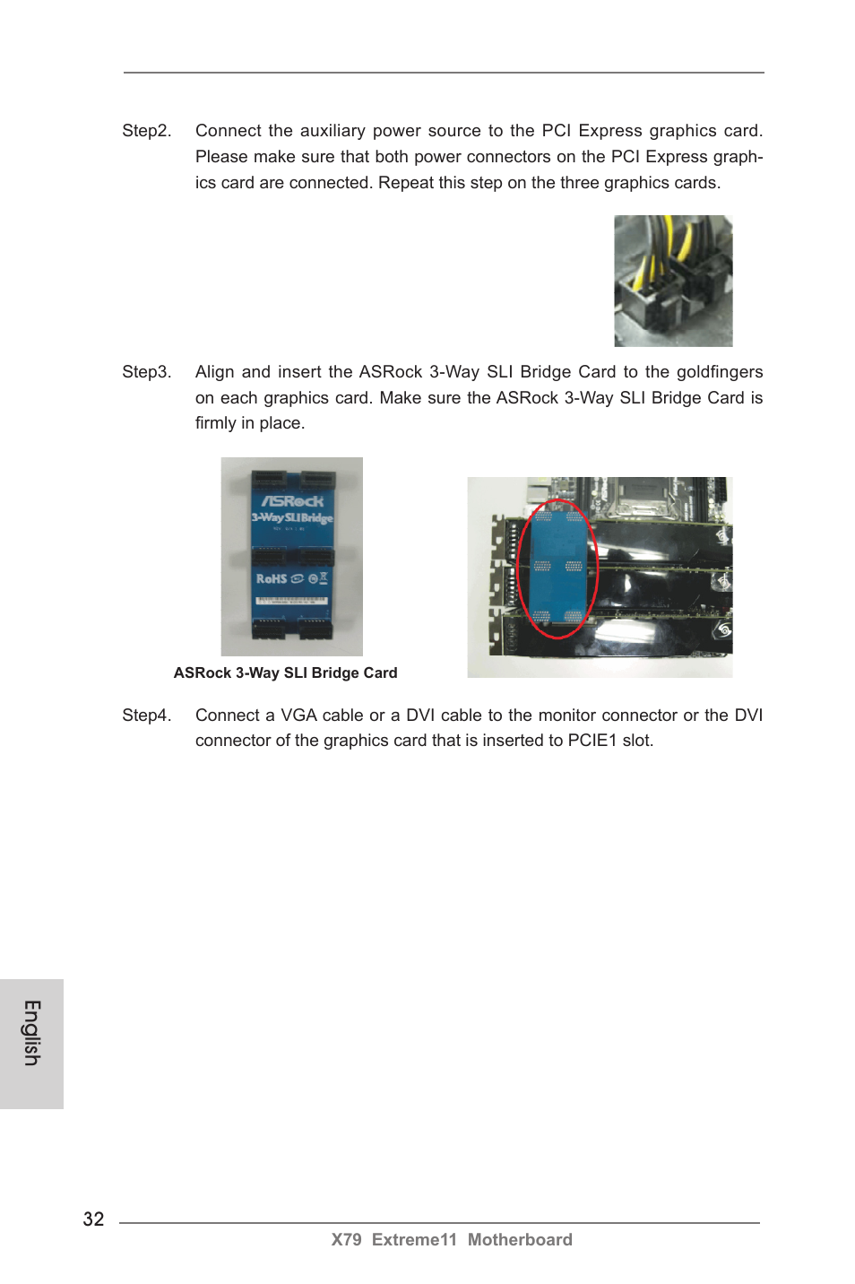 English | ASRock X79 Extreme11 User Manual | Page 32 / 270