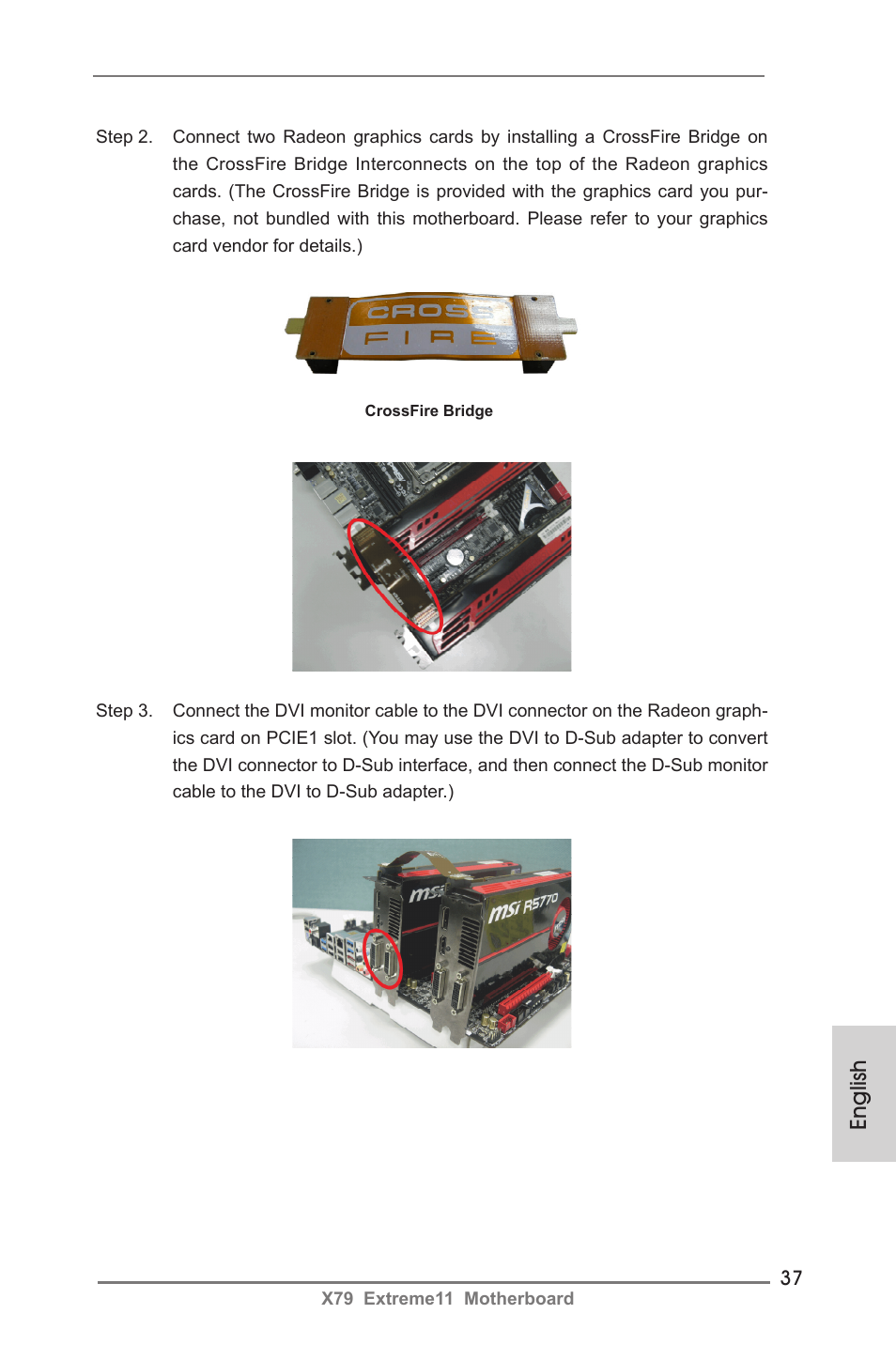 English | ASRock X79 Extreme11 User Manual | Page 37 / 270