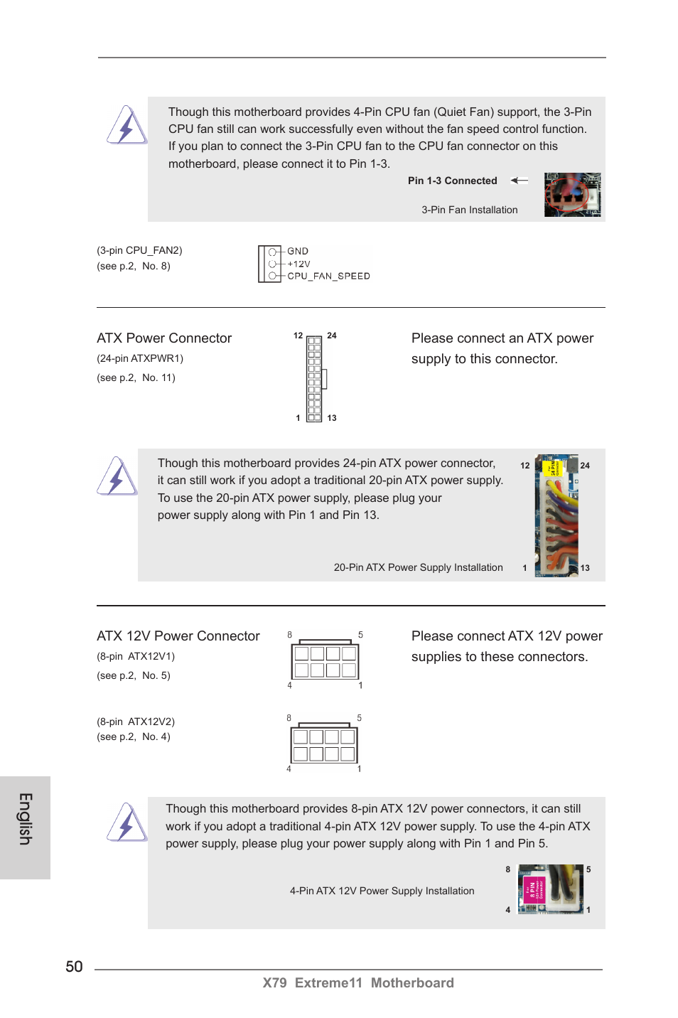 English | ASRock X79 Extreme11 User Manual | Page 50 / 270