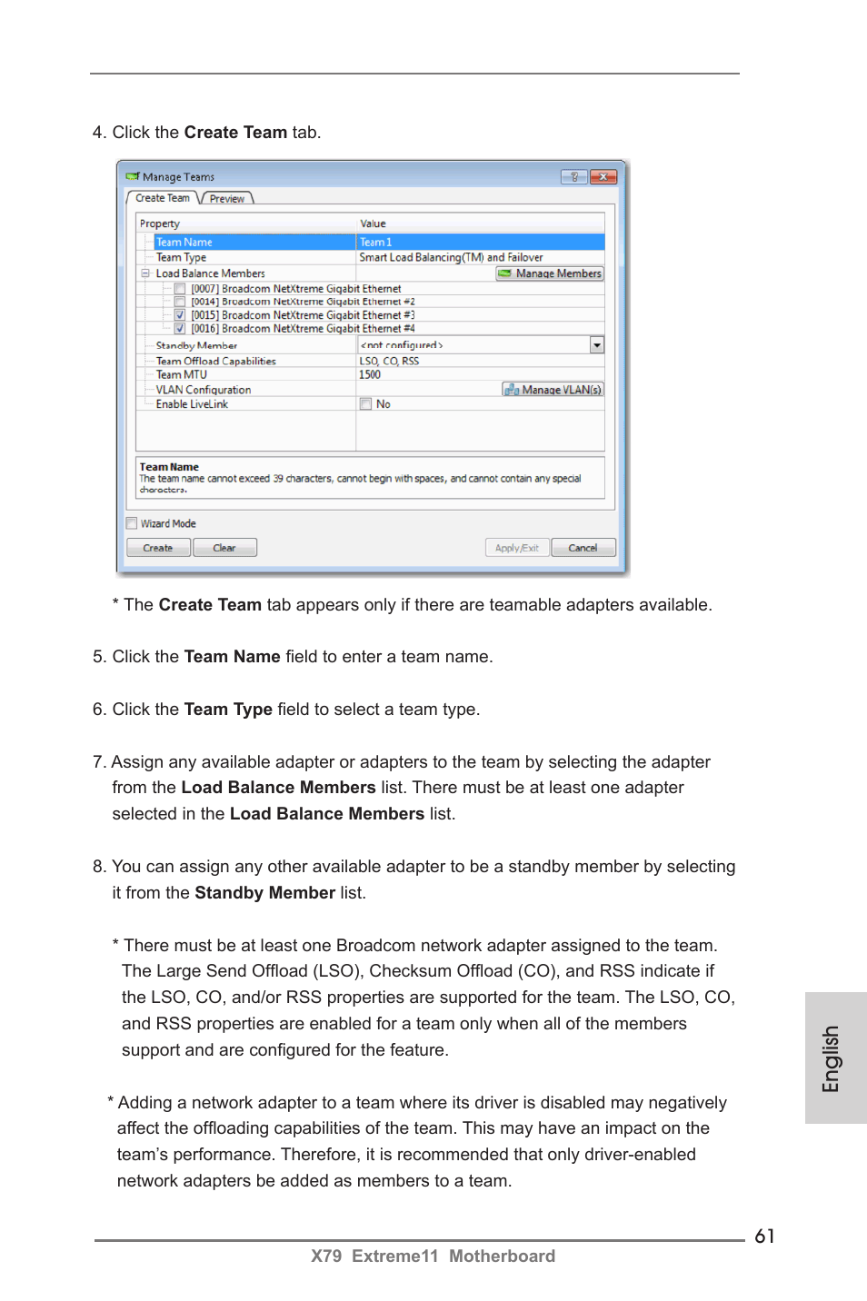 English | ASRock X79 Extreme11 User Manual | Page 61 / 270