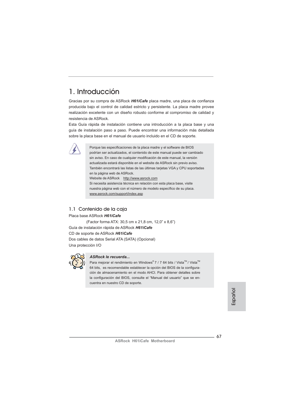 ASRock H61iCafe User Manual | Page 67 / 158