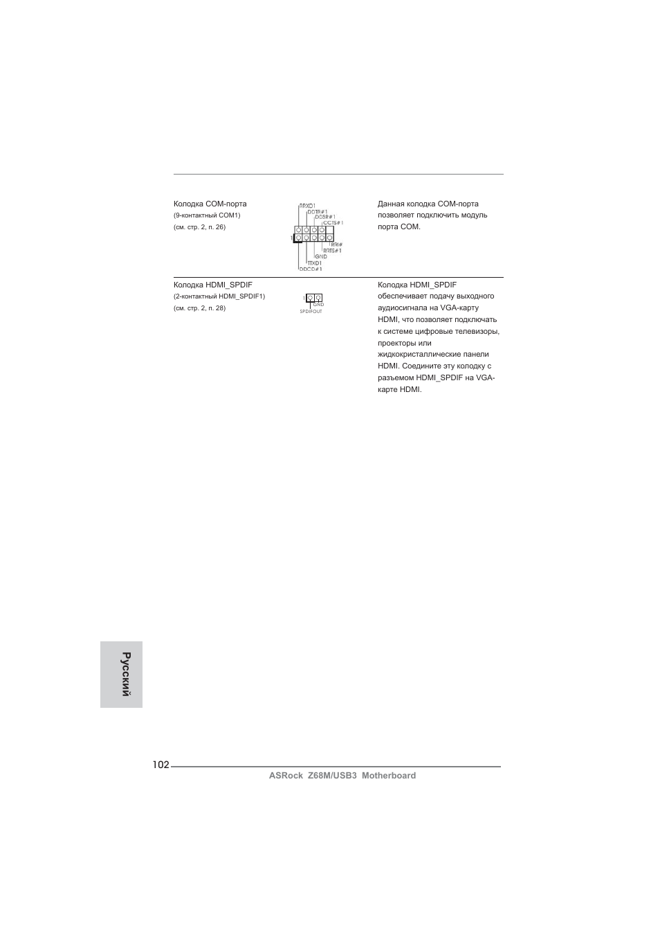 Ру сский | ASRock Z68M__USB3 User Manual | Page 102 / 177