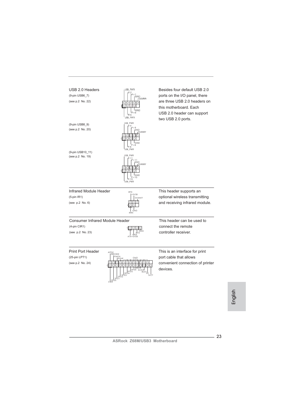 English | ASRock Z68M__USB3 User Manual | Page 23 / 177