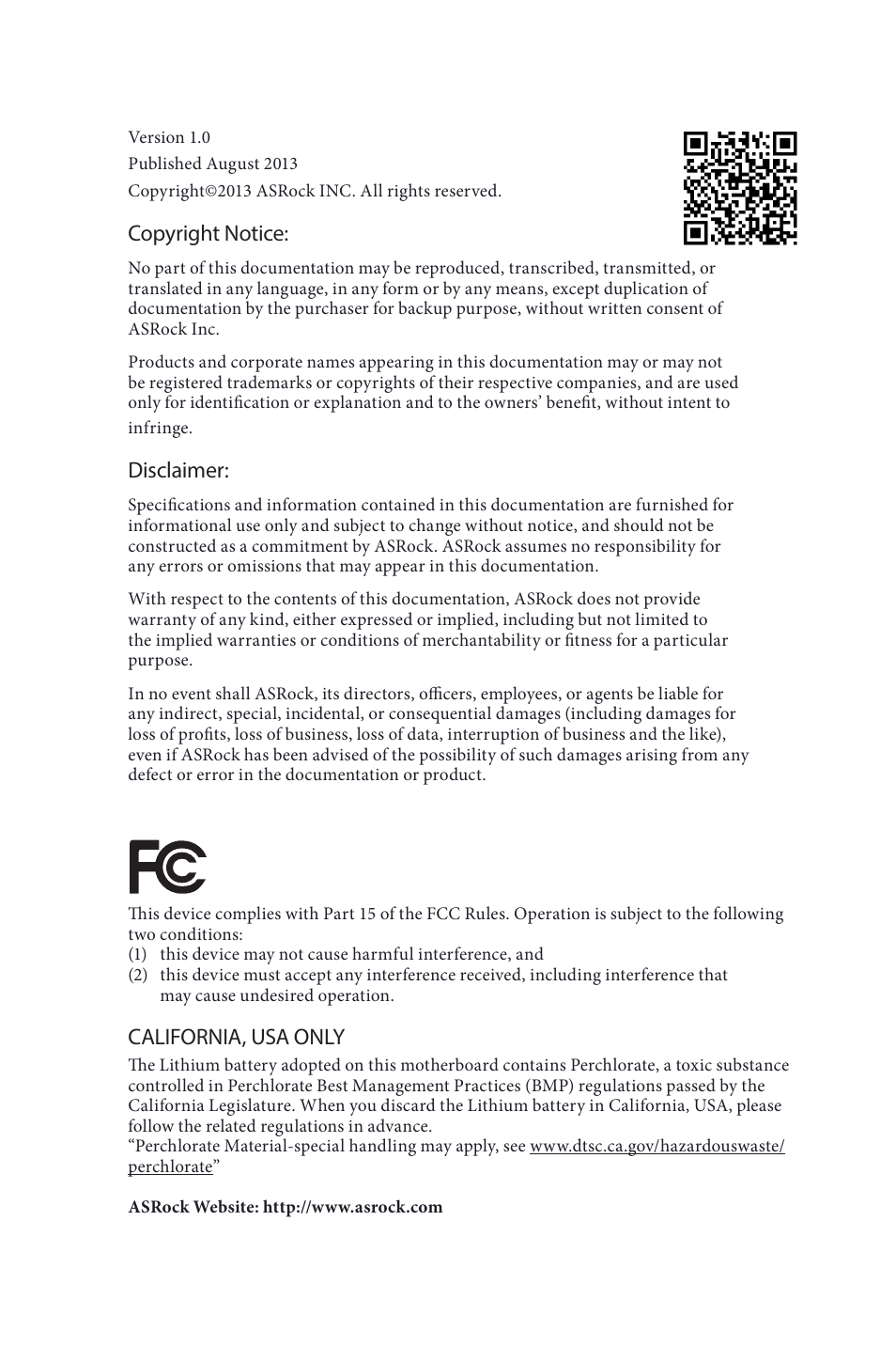 ASRock H81M-DGS User Manual | 57 pages