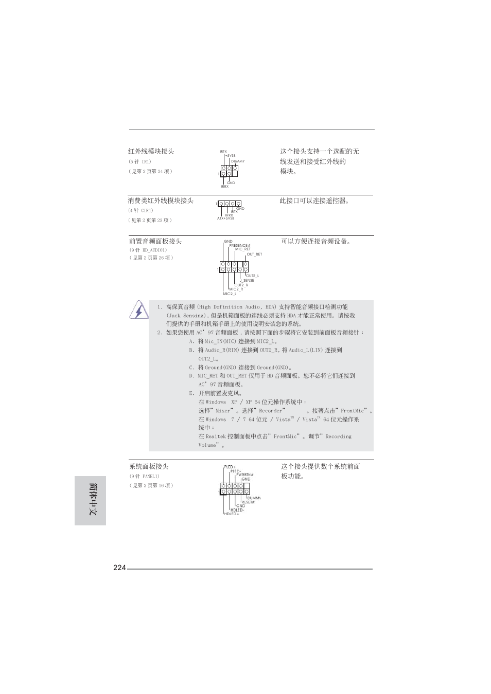 簡體中文 | ASRock H67DE3 User Manual | Page 224 / 253