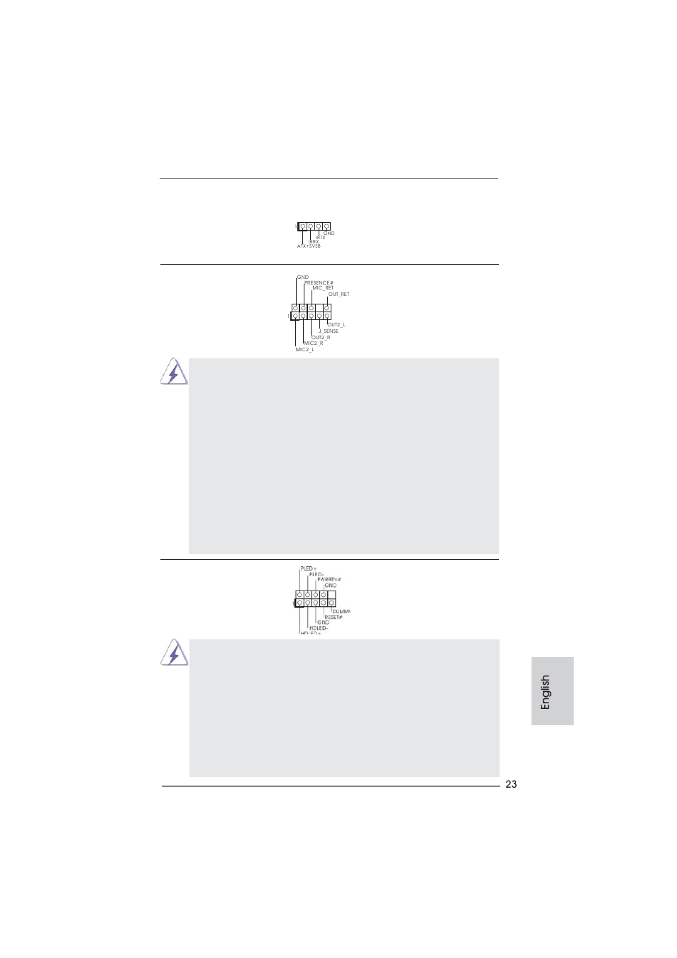 English | ASRock H67DE3 User Manual | Page 23 / 253