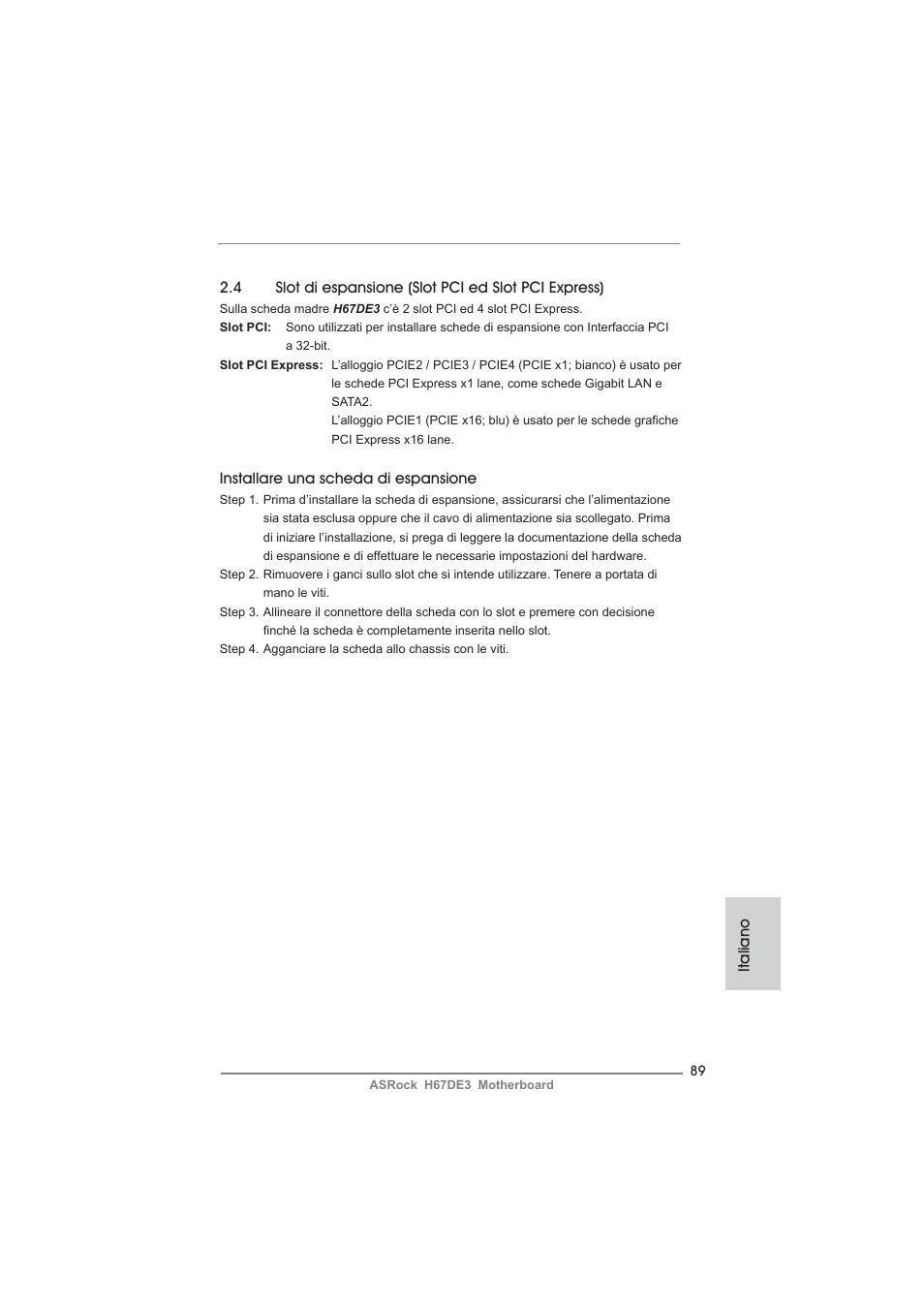 ASRock H67DE3 User Manual | Page 89 / 253