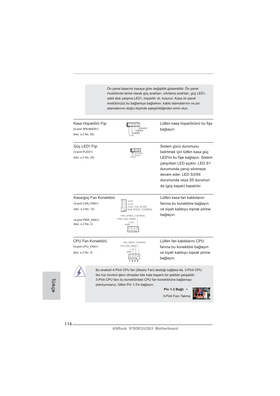 Türkçe | ASRock 970DE3__U3S3 User Manual | Page 116 / 179