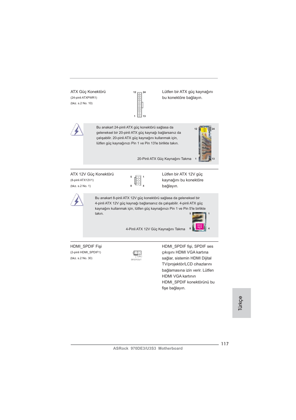 Türkçe | ASRock 970DE3__U3S3 User Manual | Page 117 / 179
