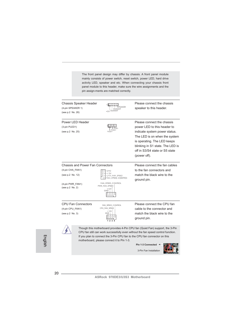 English | ASRock 970DE3__U3S3 User Manual | Page 20 / 179