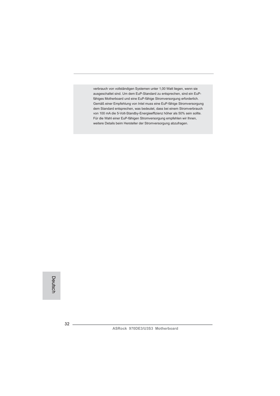 Deutsch | ASRock 970DE3__U3S3 User Manual | Page 32 / 179
