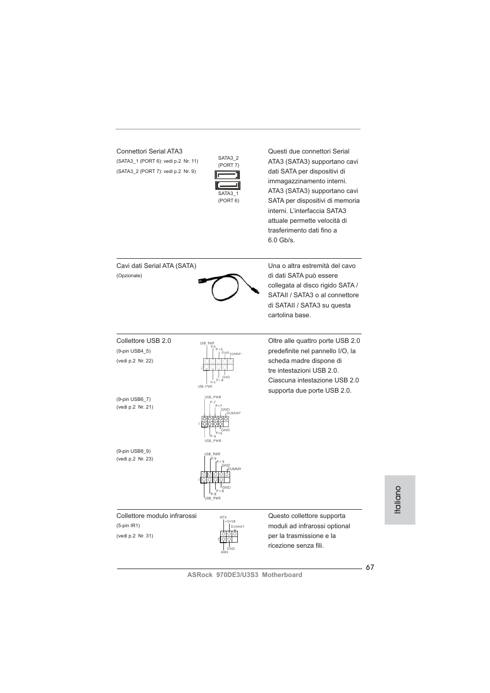 Italiano | ASRock 970DE3__U3S3 User Manual | Page 67 / 179
