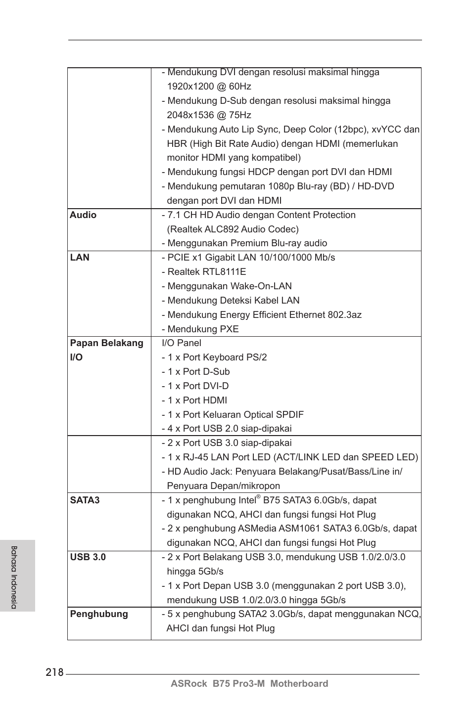 ASRock B75 Pro3-M User Manual | Page 218 / 221