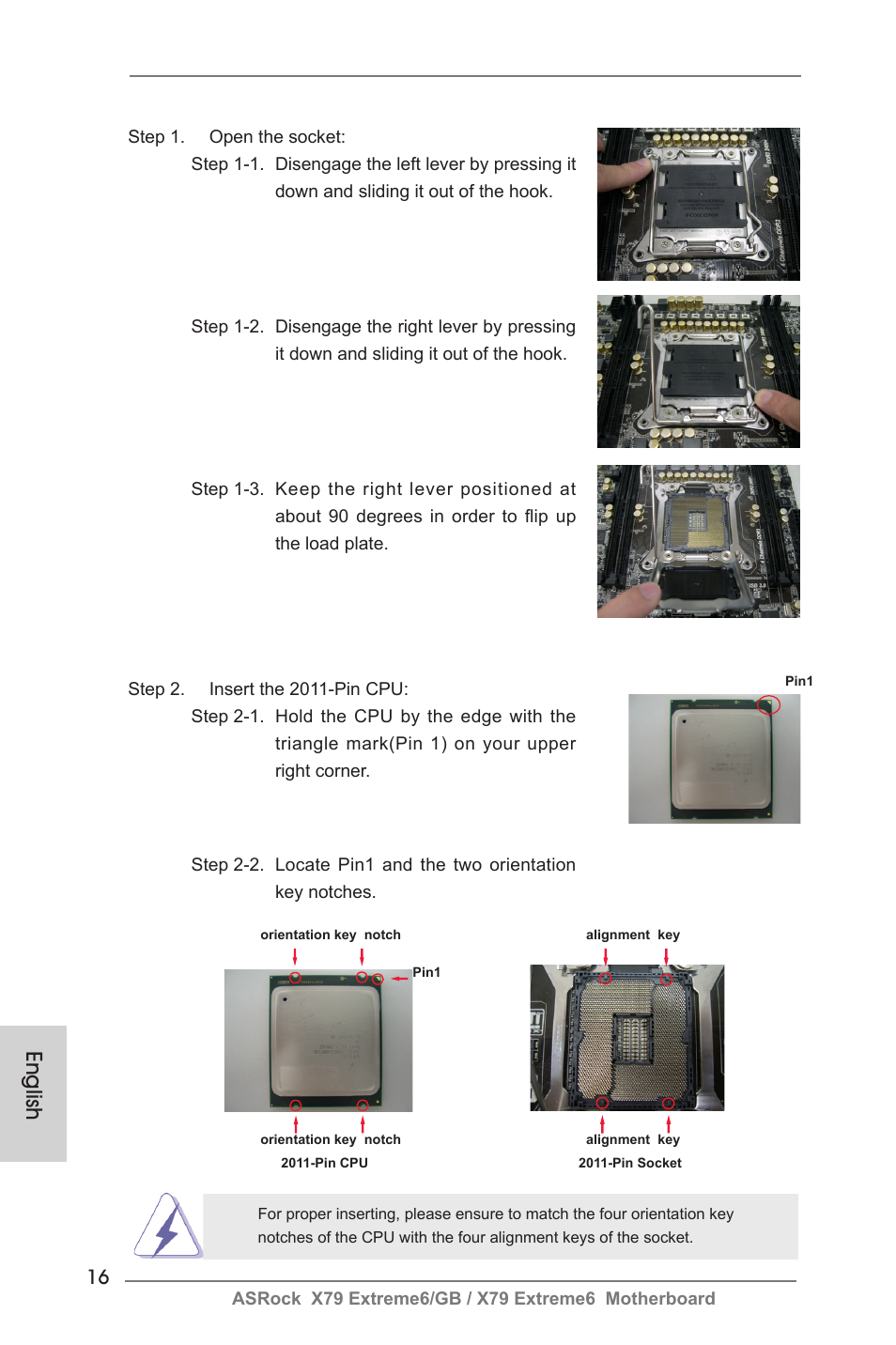 English | ASRock X79 Extreme6__GB User Manual | Page 16 / 249