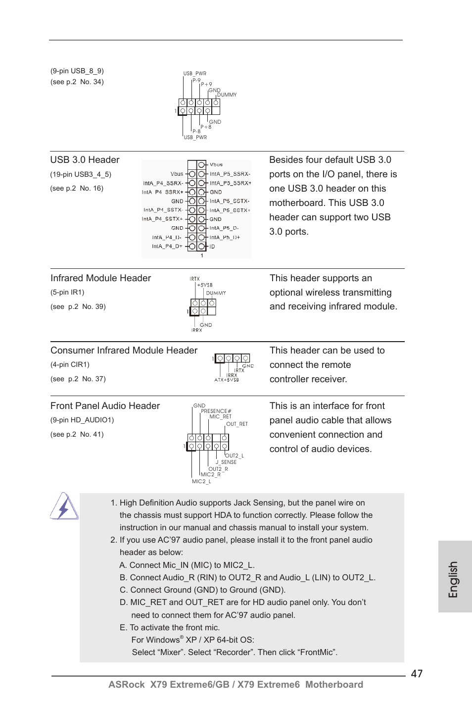 English | ASRock X79 Extreme6__GB User Manual | Page 47 / 249