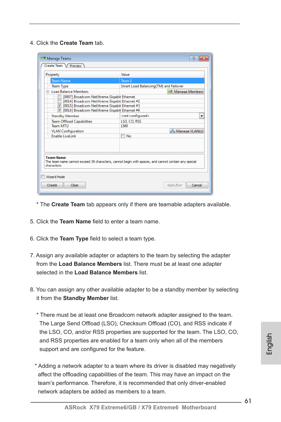 English | ASRock X79 Extreme6__GB User Manual | Page 61 / 249