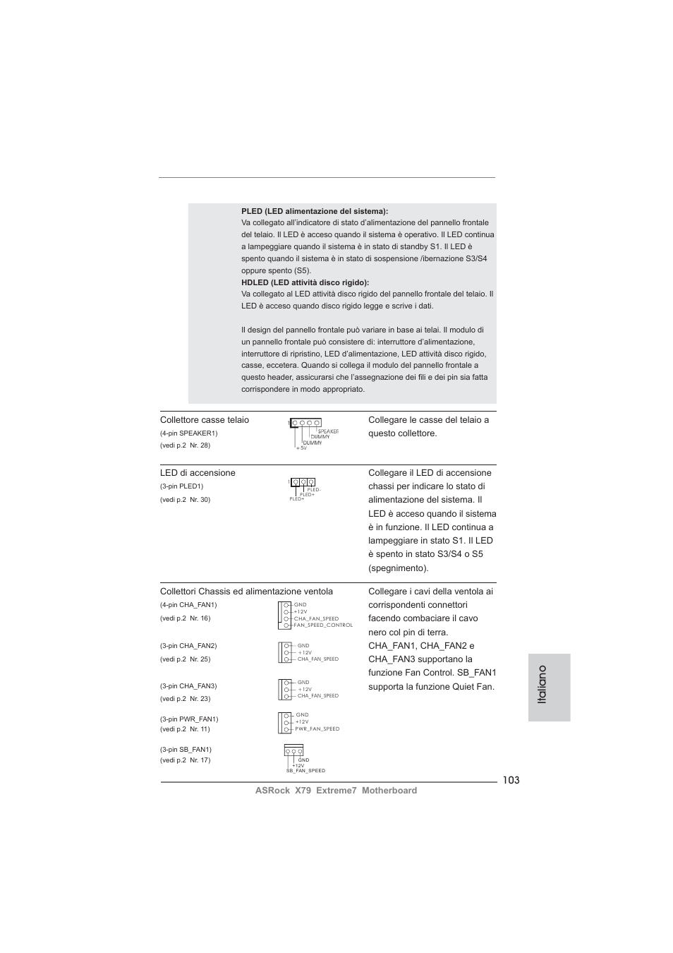 Italiano | ASRock X79 Extreme7 User Manual | Page 103 / 236