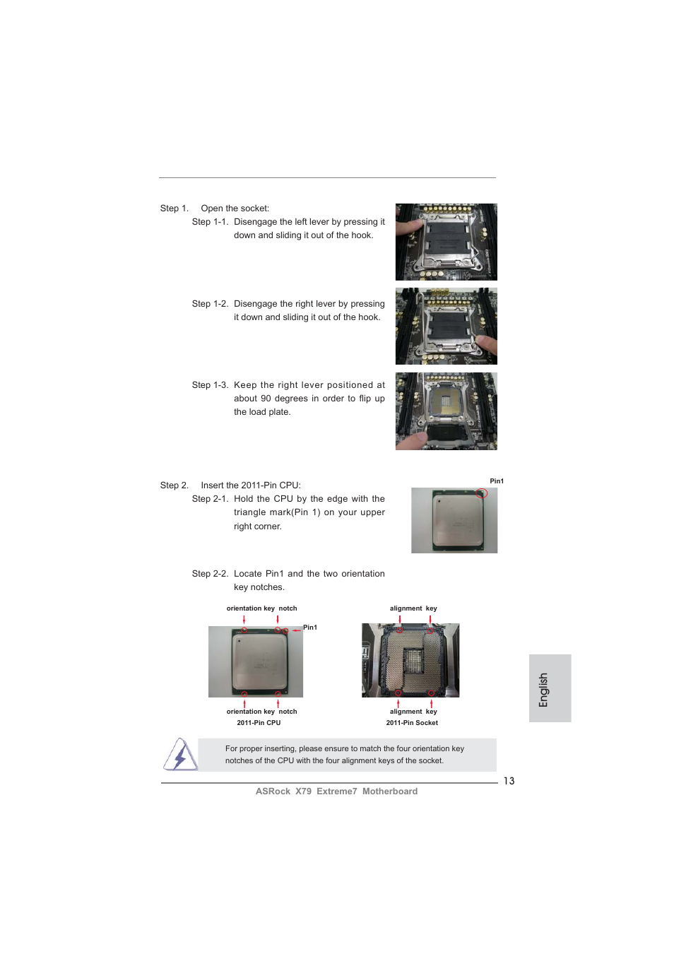 English | ASRock X79 Extreme7 User Manual | Page 13 / 236