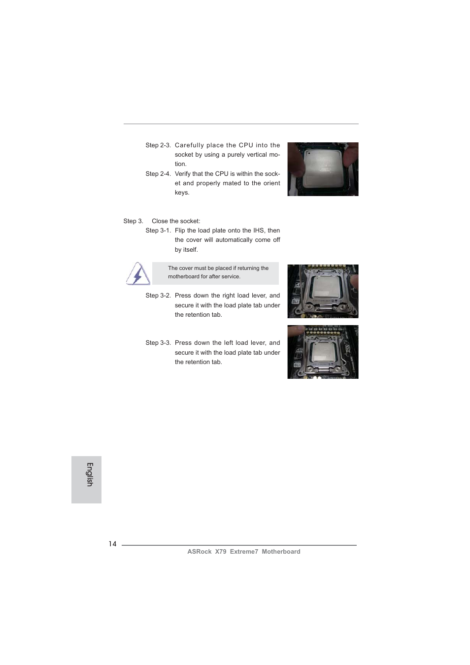 English | ASRock X79 Extreme7 User Manual | Page 14 / 236