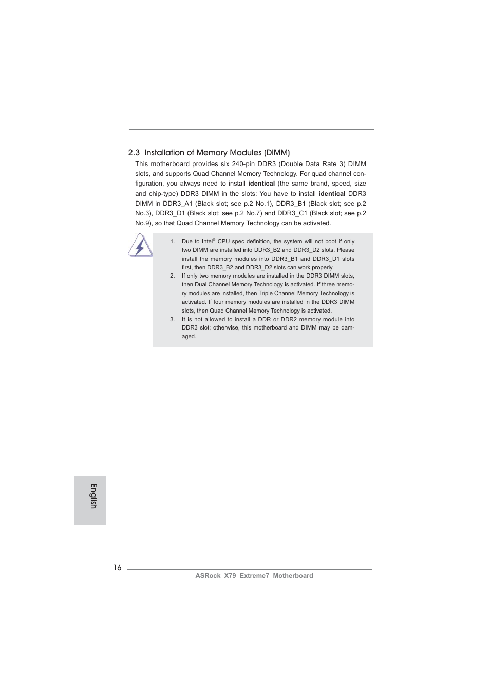 ASRock X79 Extreme7 User Manual | Page 16 / 236