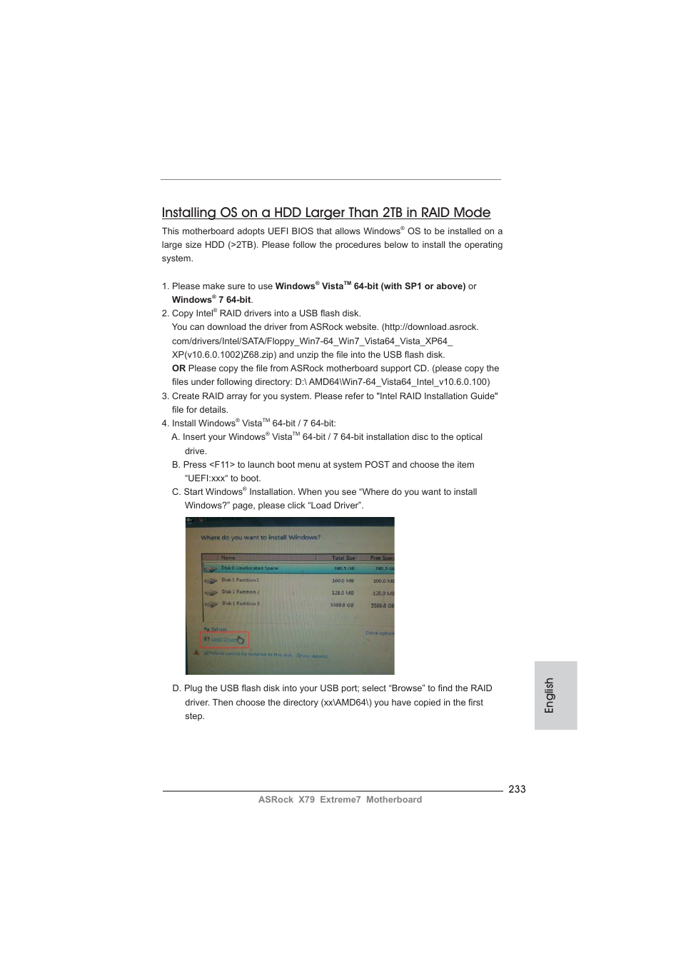 English | ASRock X79 Extreme7 User Manual | Page 233 / 236