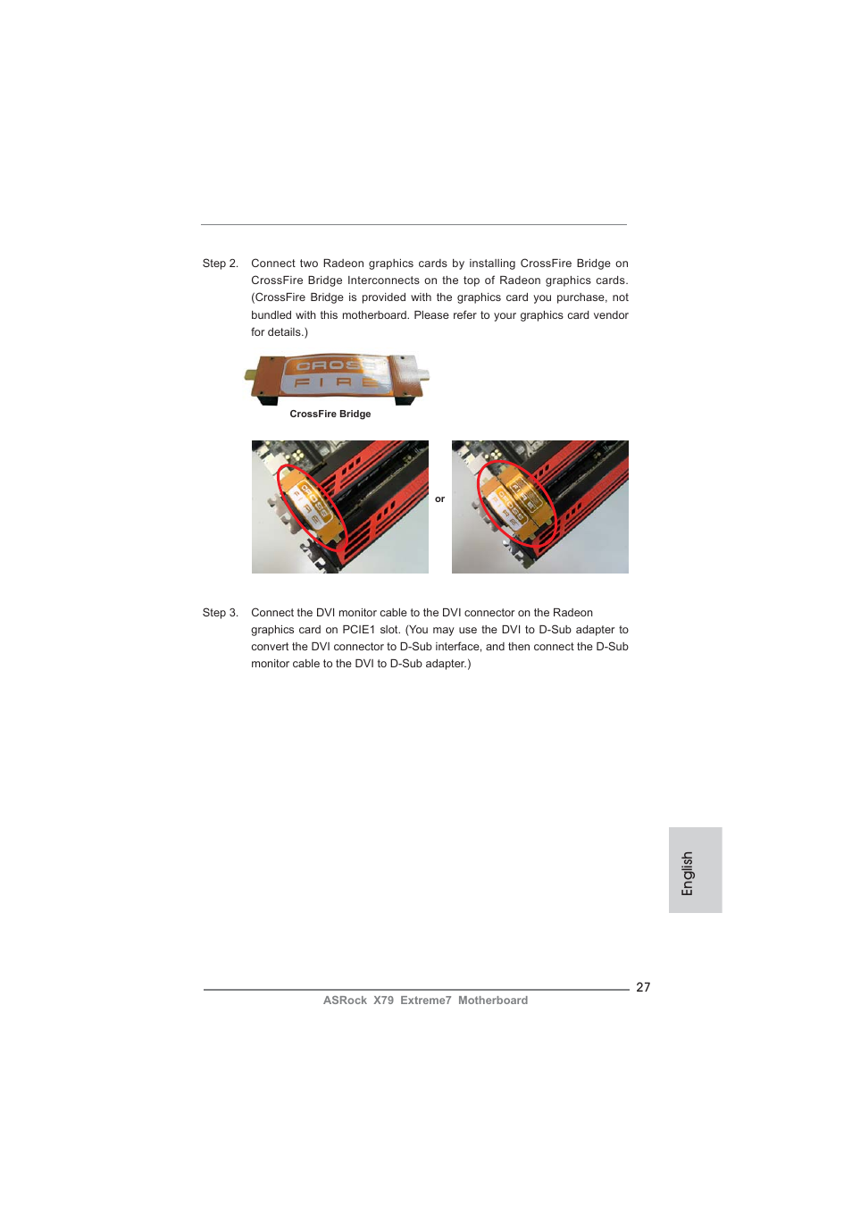 English | ASRock X79 Extreme7 User Manual | Page 27 / 236