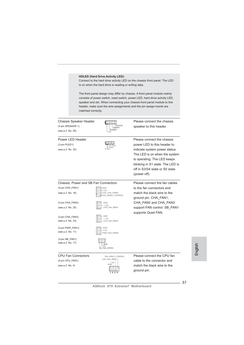 English | ASRock X79 Extreme7 User Manual | Page 37 / 236
