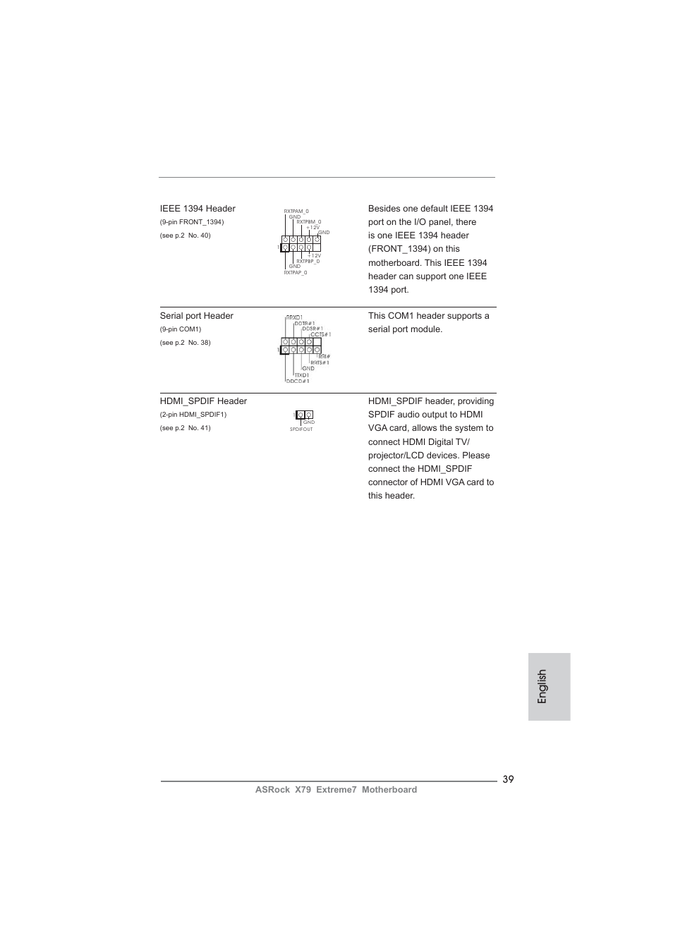 English | ASRock X79 Extreme7 User Manual | Page 39 / 236