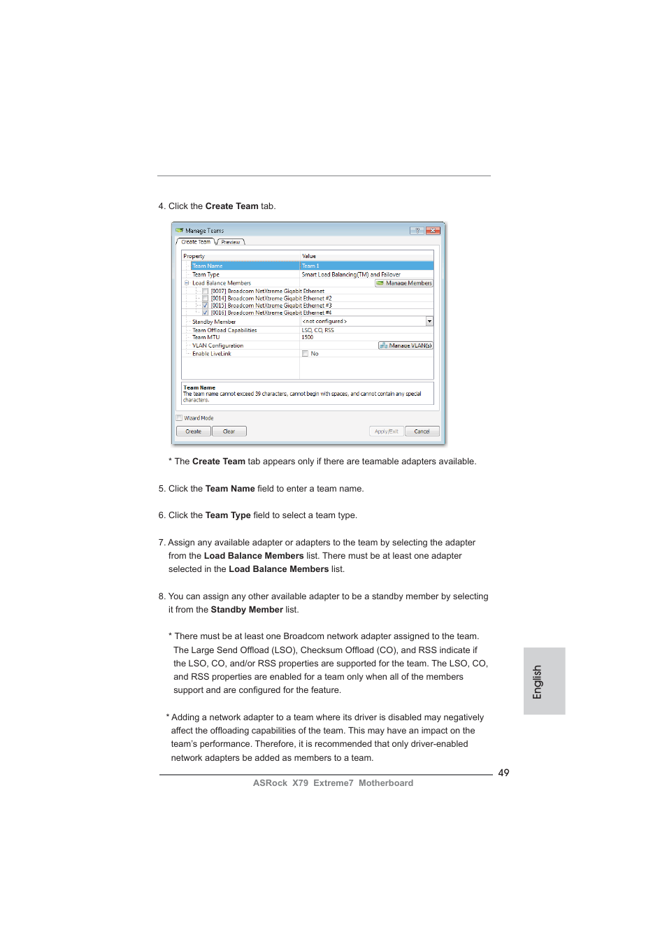 English | ASRock X79 Extreme7 User Manual | Page 49 / 236