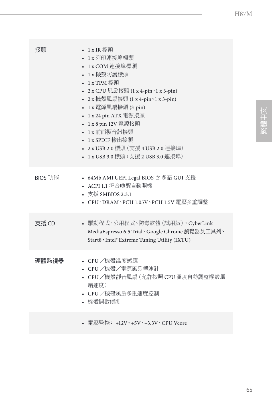 ASRock H87M User Manual | Page 144 / 163