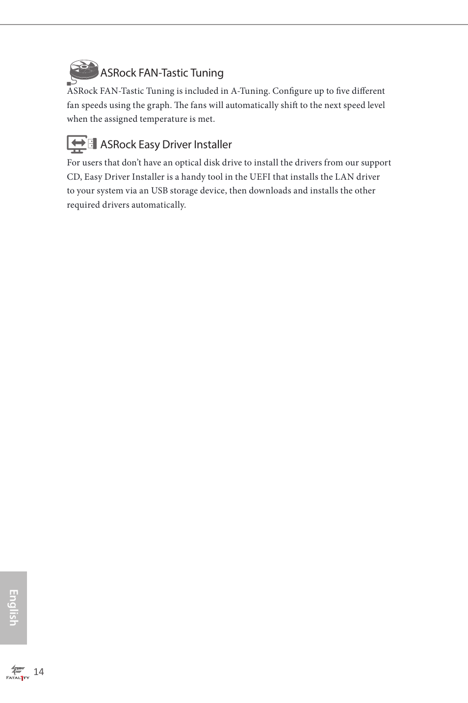 ASRock Fatal1ty Z87 Professional User Manual | Page 18 / 206