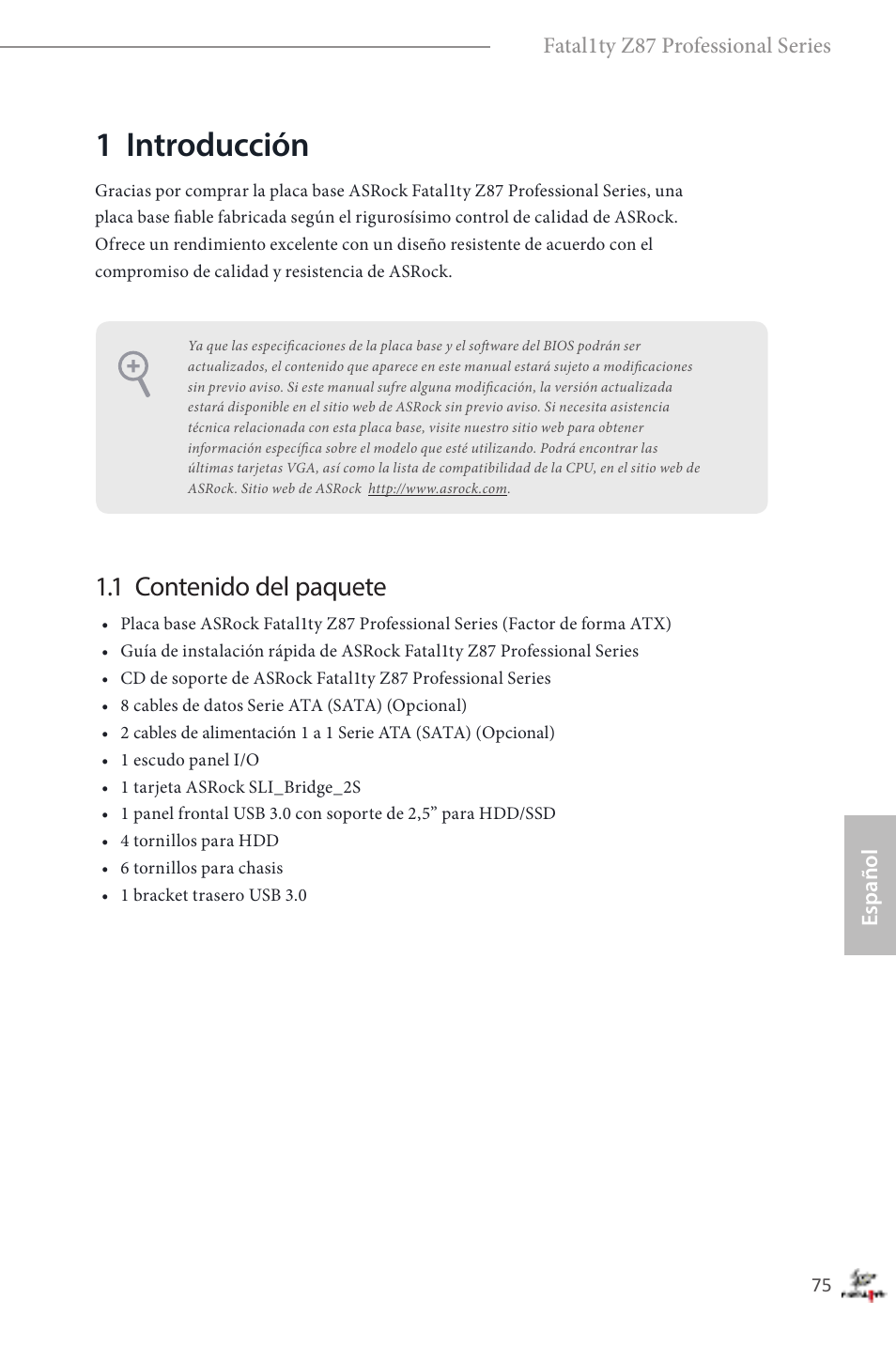 ASRock Fatal1ty Z87 Professional User Manual | Page 79 / 206