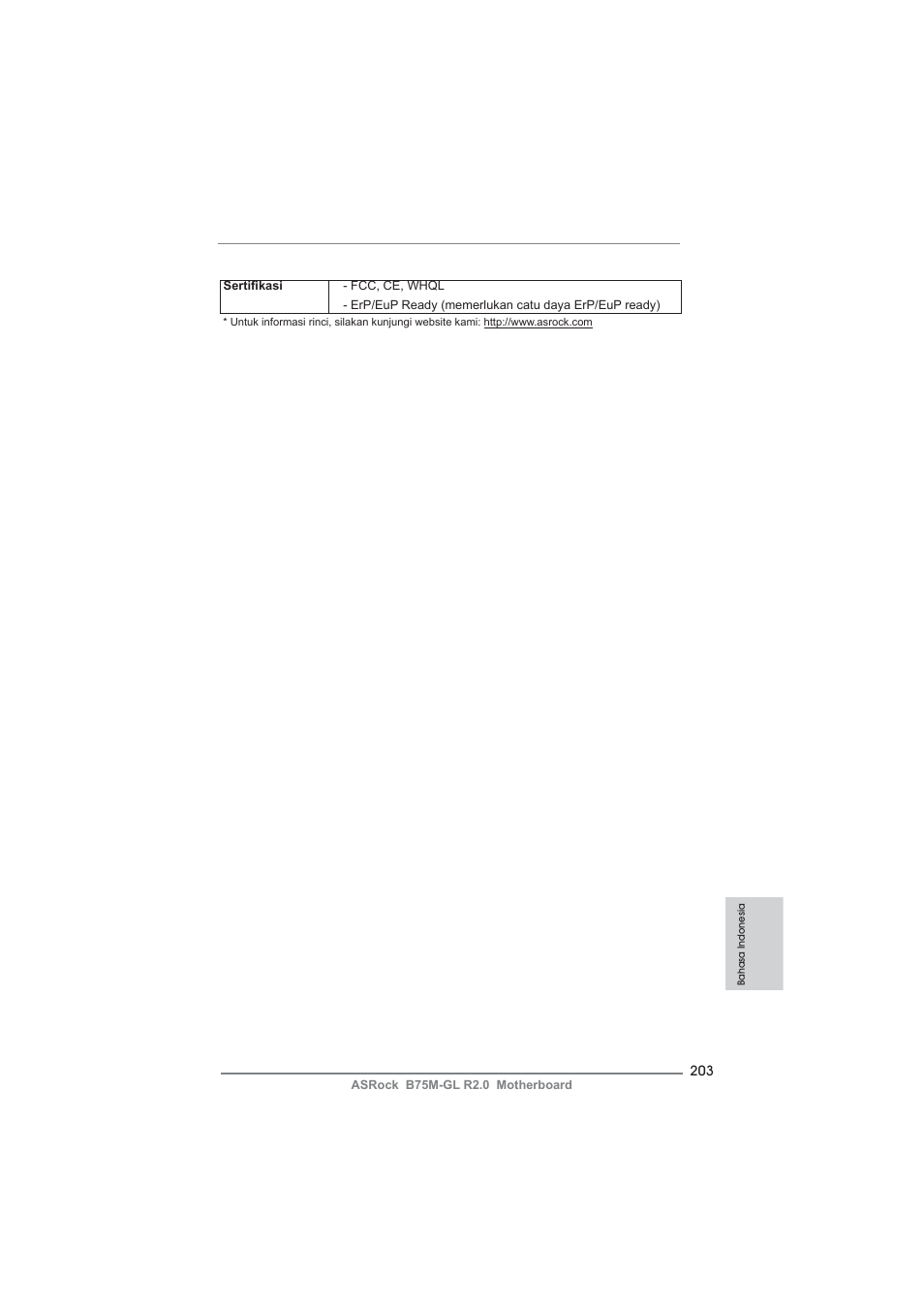 ASRock B75M-GL R2.0 User Manual | Page 203 / 204