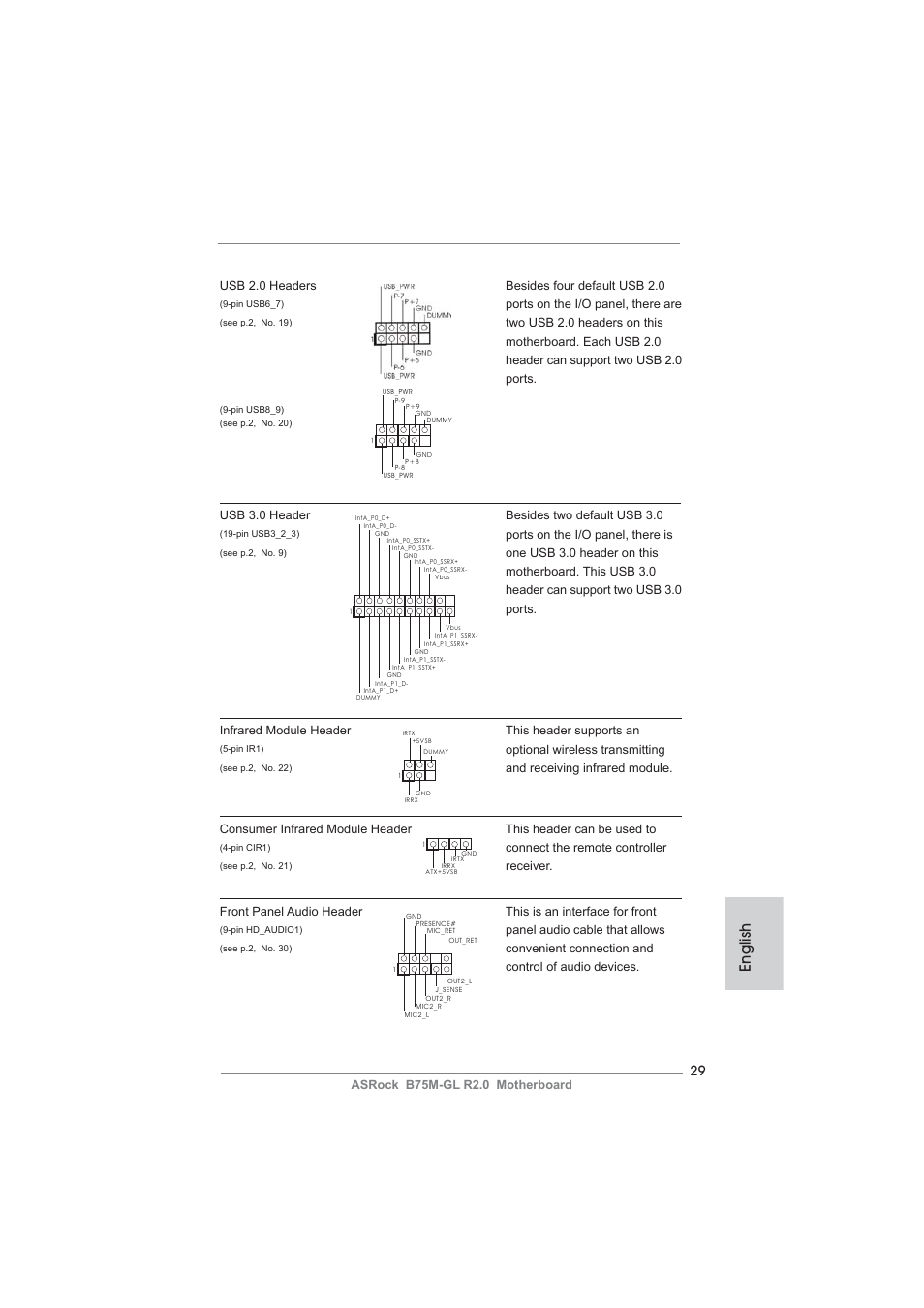 English | ASRock B75M-GL R2.0 User Manual | Page 29 / 204