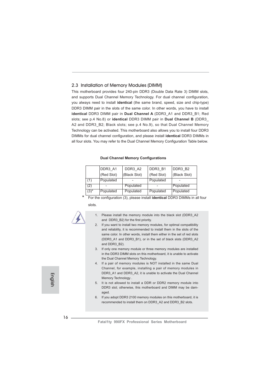 ASRock Fatal1ty 990FX Professional User Manual | Page 16 / 287