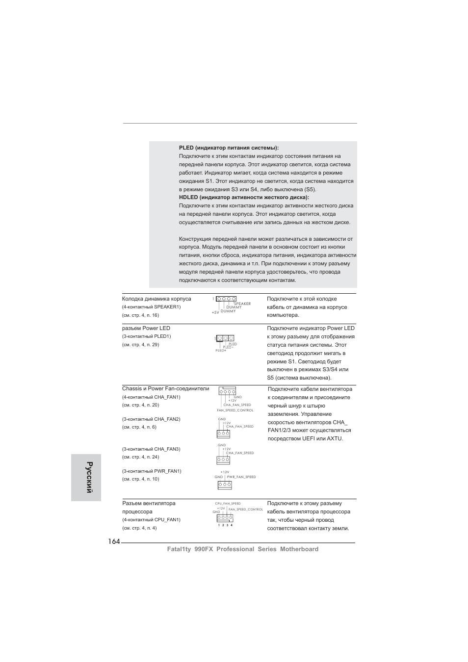 Ру сский | ASRock Fatal1ty 990FX Professional User Manual | Page 164 / 287
