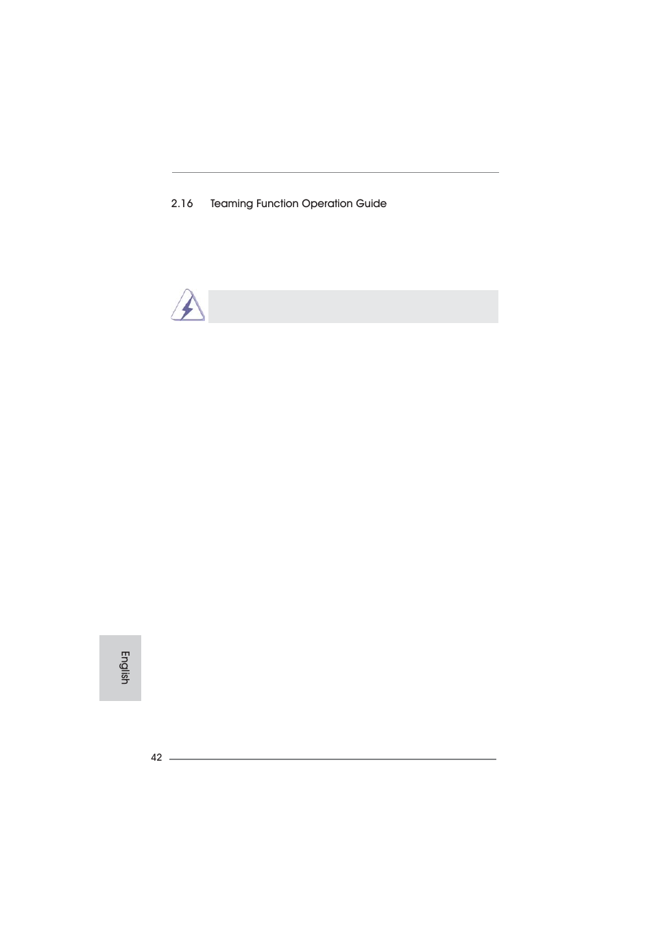 English 2.16 teaming function operation guide | ASRock Fatal1ty 990FX Professional User Manual | Page 42 / 287