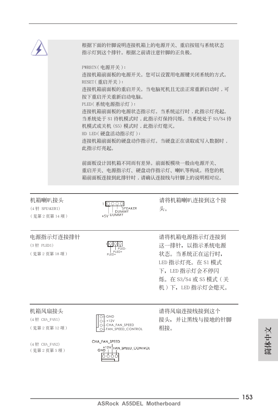 簡體中文 | ASRock A55DEL User Manual | Page 153 / 181